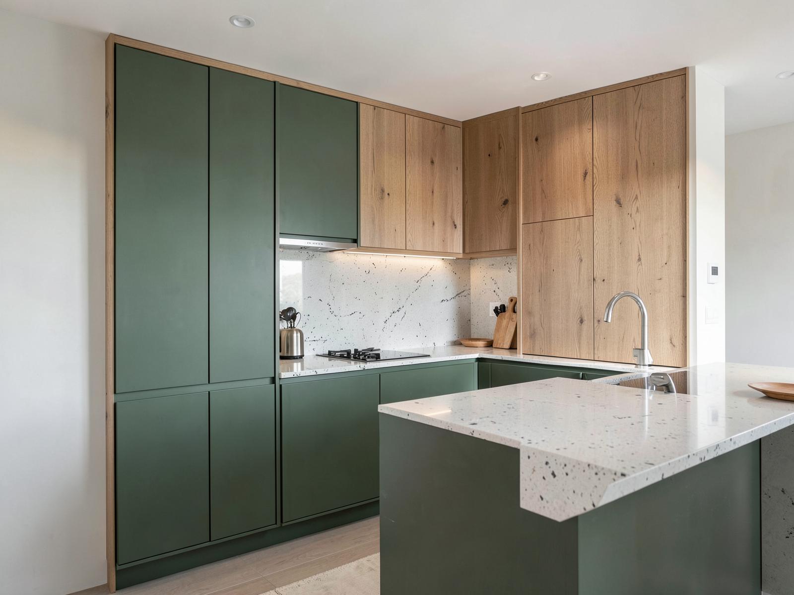 Armoires de cuisine sur mesure — M.S Simard Construction inc., Québec